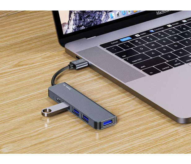 Tech-Protect V0-HUB ADAPTER 5IN1 GREY - 1600751 - zdjęcie 5